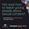 Let's Talk Consent Social Tile 3