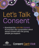 Let's Talk Consent Social Tile 1 